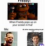 Image result for Freddy Snapchat Filter Memes