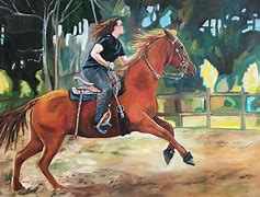 Image result for Red Horse Painting
