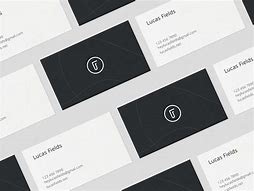 Image result for Minimal Business Card Mockup