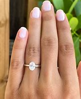 Image result for 1 Carat Oval Diamond Ring