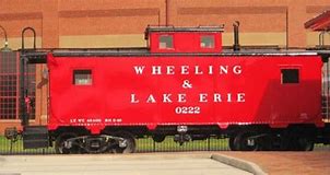Image result for Wheeling and Lake Erie Caboose