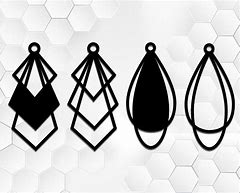 Image result for Earring Silhouettes SVG