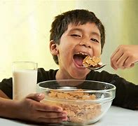 Image result for A Boy Eating Breakfast