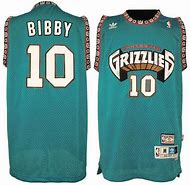 Image result for Memphis Grizzlies Retro Jersey