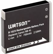 Image result for NB-4L Camera Battery