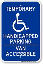 Image result for Temporary Parking Signs