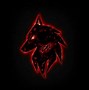 Image result for Red and Black Wolf PFP