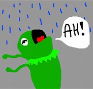 Image result for Kermit Rain Meme