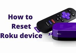 Image result for Reset Roku Device