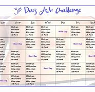 Image result for 30-Day AB Workout Plan