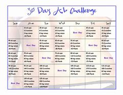 Image result for 30-Day Burpee Challenge Printable