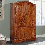 Image result for Armoire with Shelves