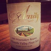 Image result for Amity Pinot Noir Eco Organic Grapes Croft