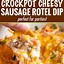 Image result for Rotel Sausage Cream Cheese Dip