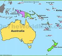 Image result for List of Oceania Countries
