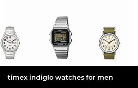 Image result for Timex Black Face Indiglo Watch