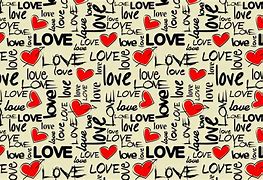 Image result for Love Word Pattern
