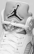 Image result for Air Jordan 5 White Pink