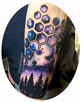 Image result for Space Background Tattoo