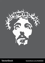 Image result for Jesus Face Silhouette