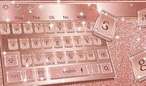 Image result for Color That Go Well with Rose Gold Keyboard