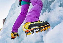 Image result for Crampons and Carabiners