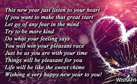 Image result for A New Year Poem