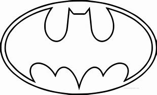 Image result for Batman Logo in Sky Coloring Page