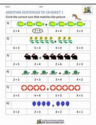 Image result for Addition Worksheets for Kids