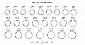 Image result for Elstromiric Ring Dimension Chart