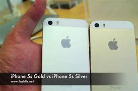 Image result for Silver iPhone 5 and 5S Comparison