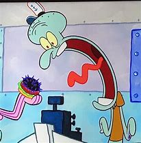 Image result for Spongebob as Squidward
