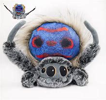 Image result for Stuffed Purple Spider Toy Doll