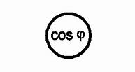 Image result for Cos Fi Symbol