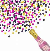 Image result for Pink Confetti Popping Champagne