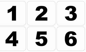 Image result for 8 Large Numbers to Print
