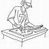 Image result for Turntables DJ Coloring Pages