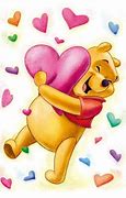 Image result for Winnie the Pooh Holding a Heart