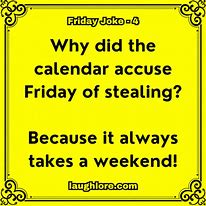 Image result for Friday Jokes Clean