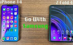 Image result for Galaxy Z-Fold 4 vs iPhone 15 Pro Max