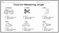 Image result for Tools Used for Measuring Length Worksheet