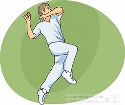 Image result for Cricket Bowler Clip Art