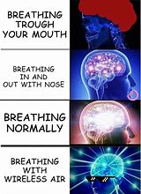 Image result for Breathing in Meme