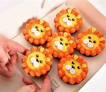 Image result for Lion Cupcakes