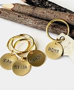 Image result for Solid Metal Key Rings