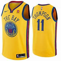 Image result for Warriors Yellow Sleeve Jersey