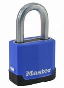 Image result for Open Shackle Master Combination Padlock