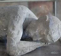 Image result for Mt. Vesuvius Pompeii Body Non Petrified