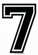 Image result for Number 7 Football Shirt