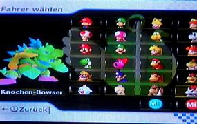 Image result for Mario Kart Wii All Characters Hack
